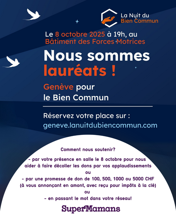 SuperMamans participe à La Nuit du Bien Commun !