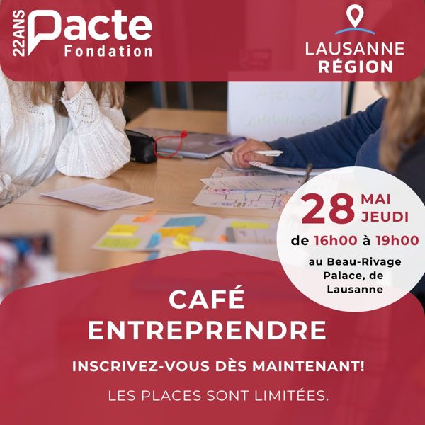 Fondation Pacte - Café Entreprendre