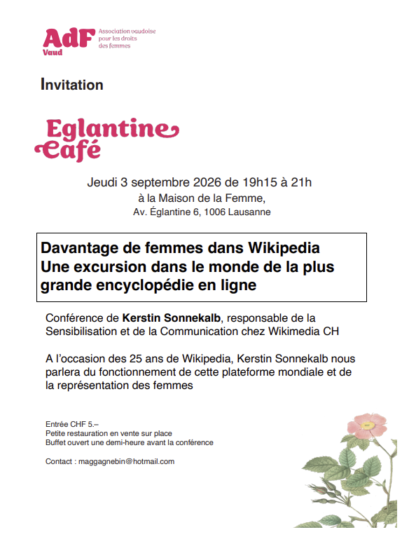 ADF -Eglantine Café - Conférence